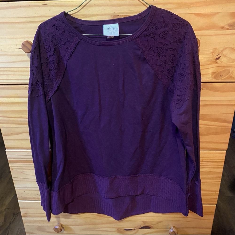 Knox Rose Tunic Maroon M